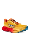 Hoka Women's Mach 6 Low Top Sneakers In Poppy/squash