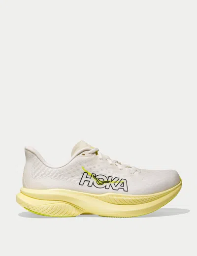 Hoka Women's Mach 6 Road Running Shoes In Gray