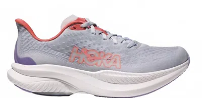 Hoka Women's Mach 6 Shoes In Grey In Gray