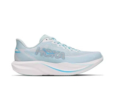 Hoka Women's Mach 7 Running Shoes In Glimmering Blue Frost In Multi