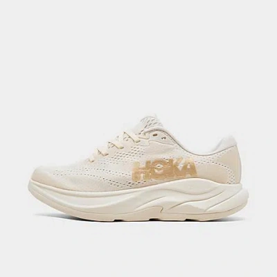 Hoka Women's Rincon 4 Running Shoes In Vanilla/birch