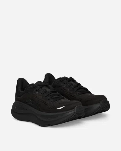 Hoka Women S Bondi 9 Sneakers In Black