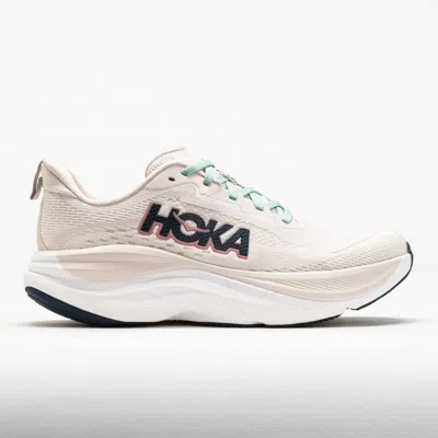 Hoka Women's Skyflow Running Shoes In Rose Cream / Alabaster In Multi