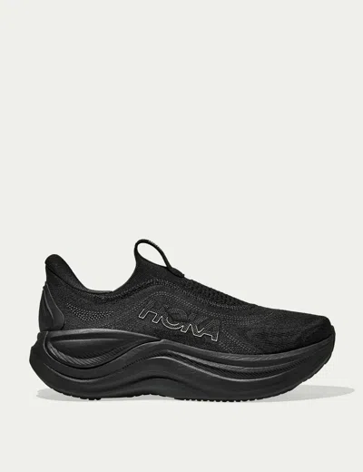 Hoka Women's Skyward Laceless In Black
