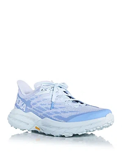 Hoka Women's Speedgoat 5 Low Top Sneakers In Ether/mirage