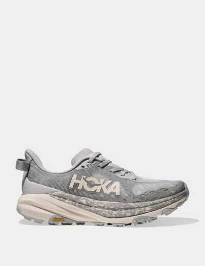 Hoka Speedgoat 6 1147811-cylb Womens Gray Trail Running Shoes Tf8325