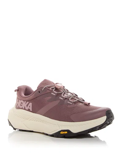 Hoka Women's Transport Low Top Sneakers In Purple