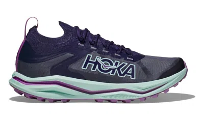 Hoka Women's Zinal 2 Trail Running Shoes In Night Sky/sunlit Ocean