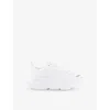 Hoka Womens Bondi 9 Mesh Low-top Trainers White White F Eur 37 / 4 Uk