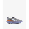 Hoka Womens Galactic Grey Challenger Atr 7 Mesh Trainers In Galactic Grey