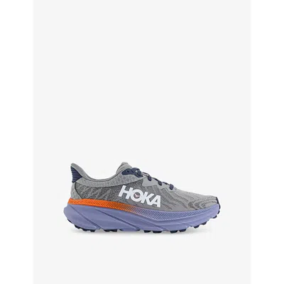 Hoka Womens Galactic Grey Challenger Atr 7 Mesh Trainers