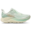 Hoka Clifton 10 Rubber-trimmed Jacquard-mesh Sneakers In Green