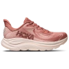 Hoka Clifton 10 Rubber-trimmed Jacquard-mesh Sneakers In Pink