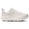 Hoka Streamlined White Sneakers With Cushioned Sole In White/white