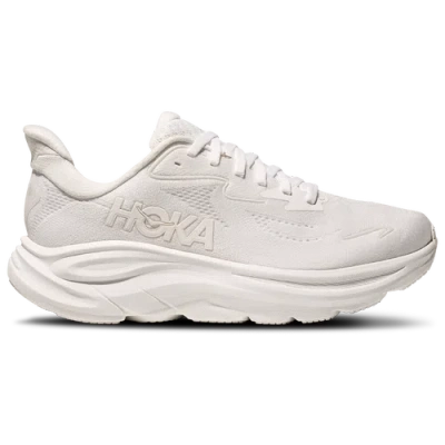 Hoka Streamlined White Sneakers With Cushioned Sole