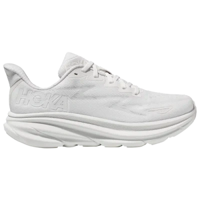 Hoka Womens  Clifton 9 In White/white