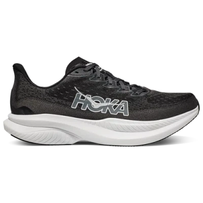 Hoka Womens  Mach 6 In Black/white
