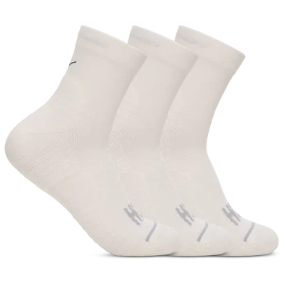 Hoka Womens  Quarter Run Sock 3 Pack In Neutral