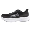 Hoka Womens Mach 6 Running Shoes - Black/white In Black