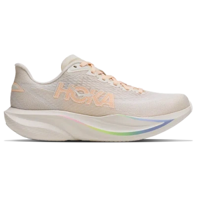 Hoka Womens Mach 7 In Oat Milk/alabaster