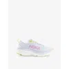 Hoka Womens  Bondi 8 Mixed-material Trainers In Sea Ice Pink