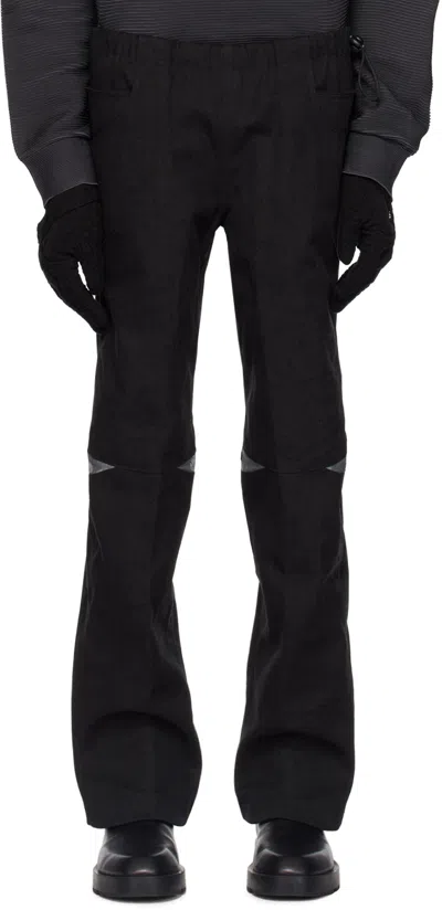 Hokita Black Six-pocket Trousers