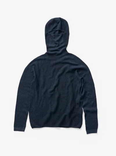 Holden Balaclava Sweater - Carbon Blue