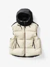 HOLDEN M HOODED DOWN VEST - CANVAS