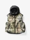 HOLDEN M HOODED DOWN VEST - REKALL TIE