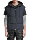 Holden Men's Fowler Hooded Down Vest In Navy
