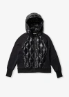 Holden Outerwear Down Zip Hoodie In Black