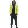 Holden Outerwear Packable Down Jacket In Yellow
