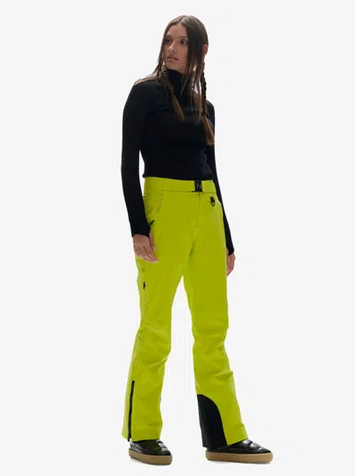 Holden W Belted Alpine Pant - Mineral Yellow In Green