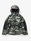 Holden W Belted Parka - Zea Camo In Silver