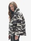 Holden W Down Half Zip - Zebra In Grey