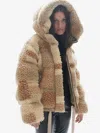 Holden W Sherpa Down Puffer - Natural Mix In Beige