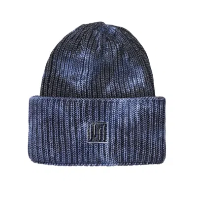 Holden Watch Beanie In Dark Navy Wave Dye In Multi
