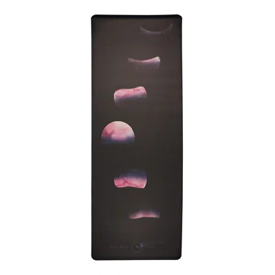 Holdereight Yoga Women's Black Yoga Mat -ultimate Grip- Moons