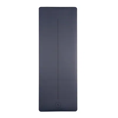 Holdereight Yoga Women's Blue Travel Yoga Mat-aura Ultimate Grip-ink