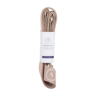 Holdereight Yoga Women's Neutrals Yoga Mat Carry Strap-stone