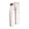 Holdereight Yoga Women's White Bottle - Thermo Double Walled Stainless -constellations In White
