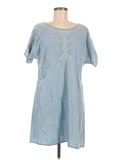 Pre-owned Holding Horses Casual Dress In Blue