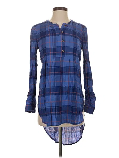 Pre-owned Holding Horses Casual Dress In Blue