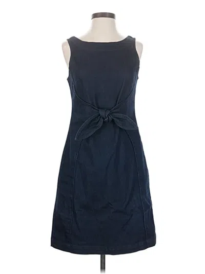 Pre-owned Holding Horses Casual Dress In Blue