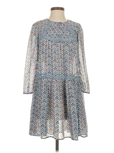 Pre-owned Holding Horses Casual Dress In Blue