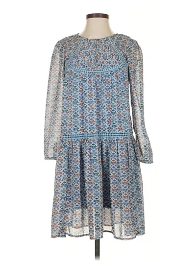 Pre-owned Holding Horses Casual Dress In Blue