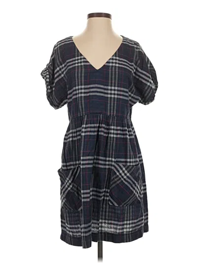 Pre-owned Holding Horses Casual Dress In Blue