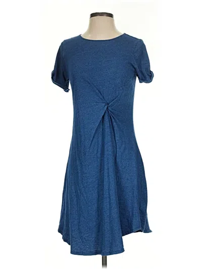 Pre-owned Holding Horses Casual Dress In Blue