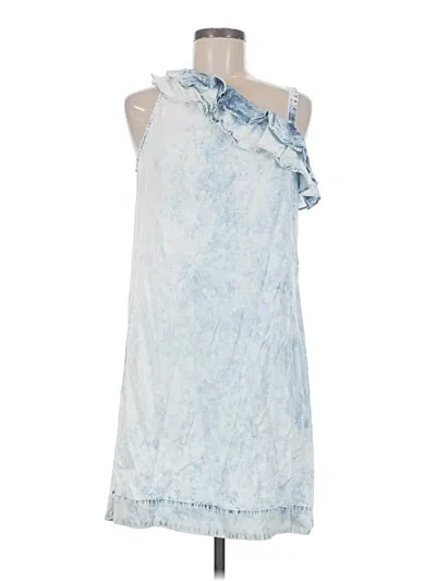 Pre-owned Holding Horses Casual Dress In Blue