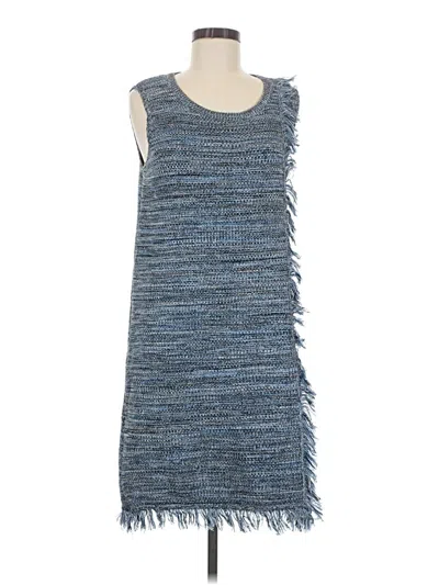 Pre-owned Holding Horses Casual Dress In Blue